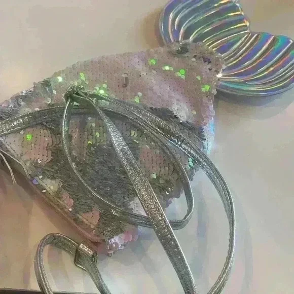 Mermaid fin  kids purse - Picture 6 of 6